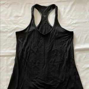 Lululemon Women’s Cool Racerback Tank Yoga Gym Workout Running Black Size 8